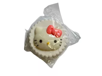   Förvaringsset för kontaktlinser med Hello Kitty-figur, färg: vit