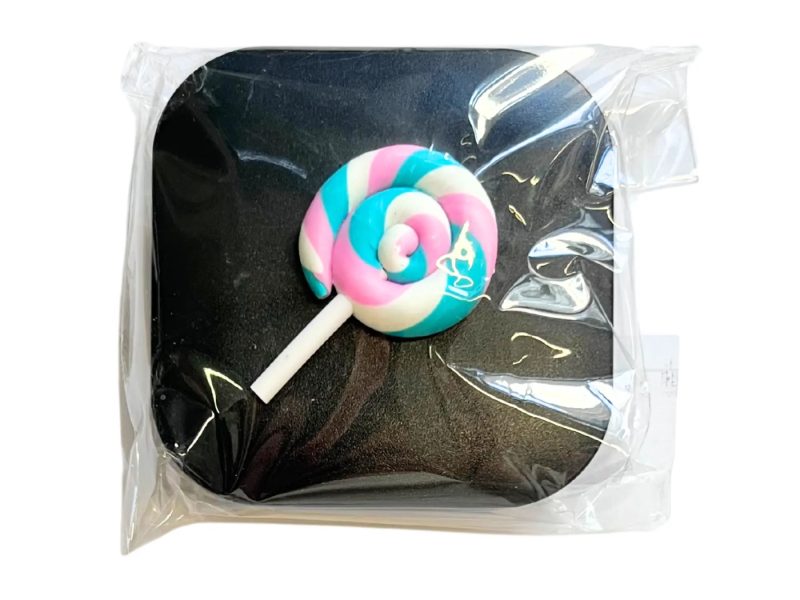 Lollipop-figur kontaktlinsförvaringsset, färg: svart
