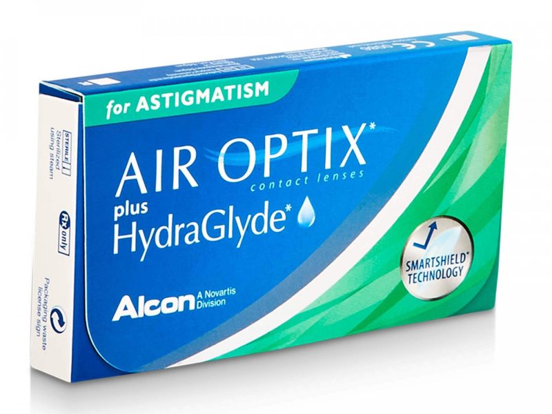 Air Optix Plus HydraGlyde for Astigmatism (6 linser)