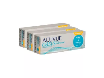   Acuvue Oasys 1-Day For Astigmatism With Hydraluxe (90 linser)