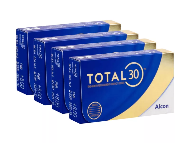 Total30 (24 db), havi kontaktlencse