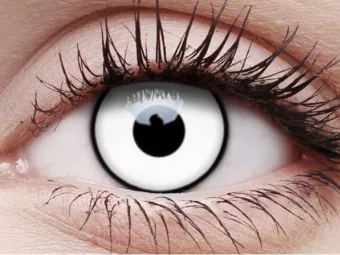 ColourVUE Crazy One-Day White Zombie (2 linser)