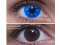 ColourVUE Crazy Blue Star (2 linser) - utan dioptri