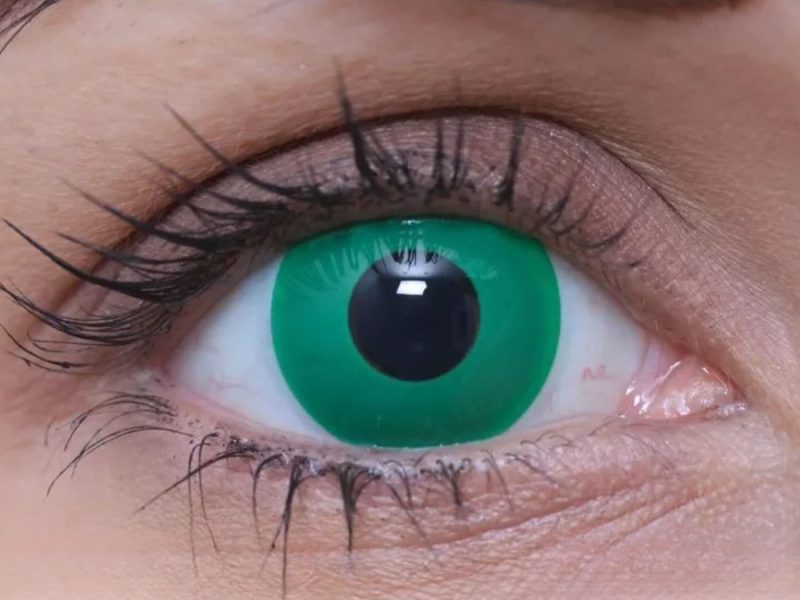 ColourVUE Crazy Emerald Green (2 linser) - utan dioptri