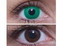 ColourVUE Crazy Emerald Green (2 linser) - utan dioptri