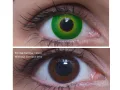ColourVUE Crazy Hulk Green (2 linser) - utan dioptri