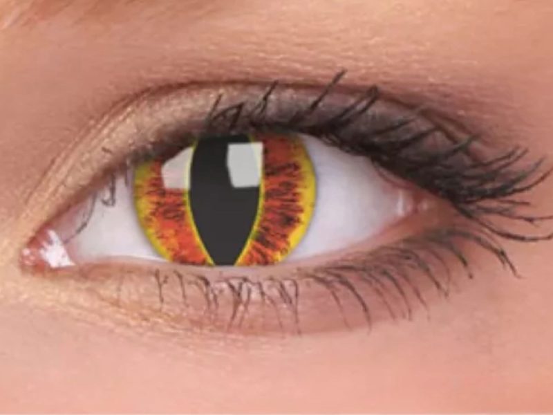 ColourVUE Crazy Sauron's Eye (2 linser) - utan dioptri