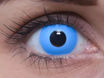 ColourVUE Crazy Sky Blue (2 linser) - utan dioptri