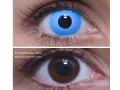 ColourVUE Crazy Sky Blue (2 linser) - utan dioptri