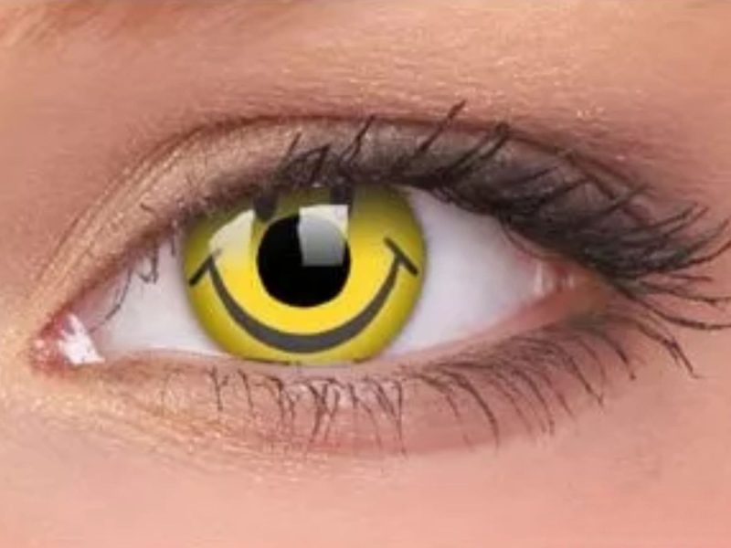 ColourVUE Crazy Smiley (2 linser) - utan dioptri