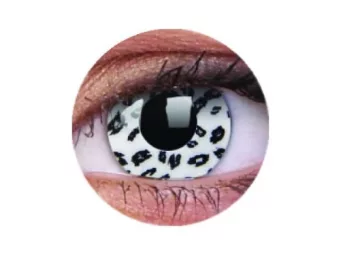 ColourVUE Crazy White Leopard (2 linser) - utan dioptri