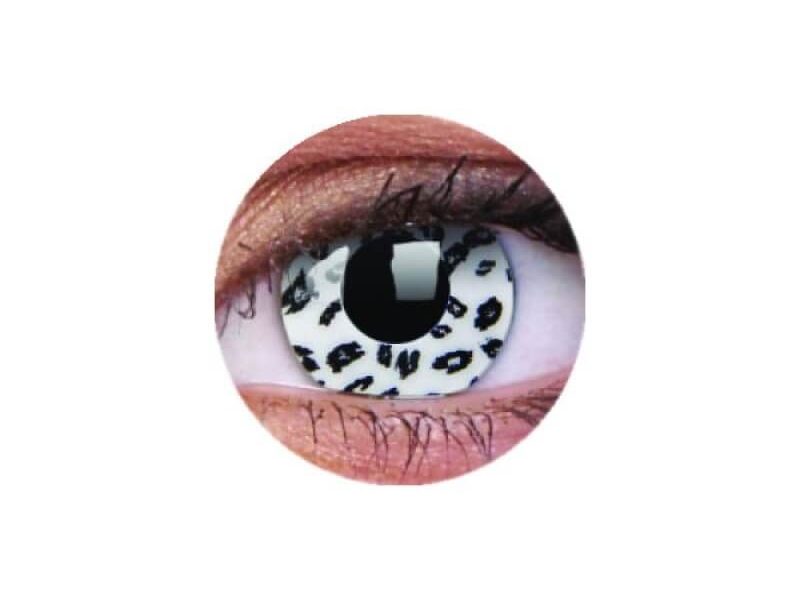 ColourVUE Crazy White Leopard (2 linser) - utan dioptri