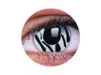 ColourVUE Crazy Zebra (2 linser) - utan dioptri