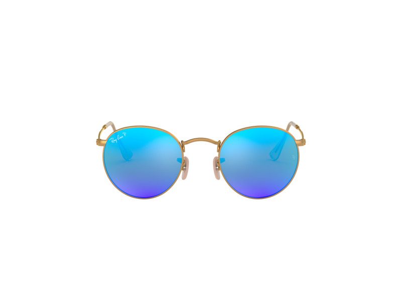 Ray-Ban Round Metal Solglasögon RB 3447 112/4L