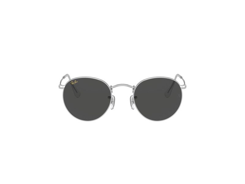 Ray-Ban Round Metal Solglasögon RB 3447 9198/B1