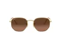 Ray-Ban Hexagonal Solglasögon RB 3548N 912443