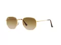 Ray-Ban Hexagonal Solglasögon RB 3548 001/51