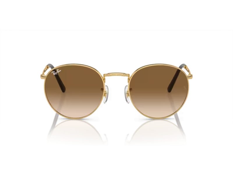 Ray-Ban New Round Solglasögon RB 3637 001/51