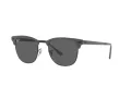 Ray-Ban Clubmaster Metal Solglasögon RB 3716 9256/B1
