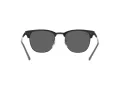 Ray-Ban Clubmaster Metal Solglasögon RB 3716 9256/B1