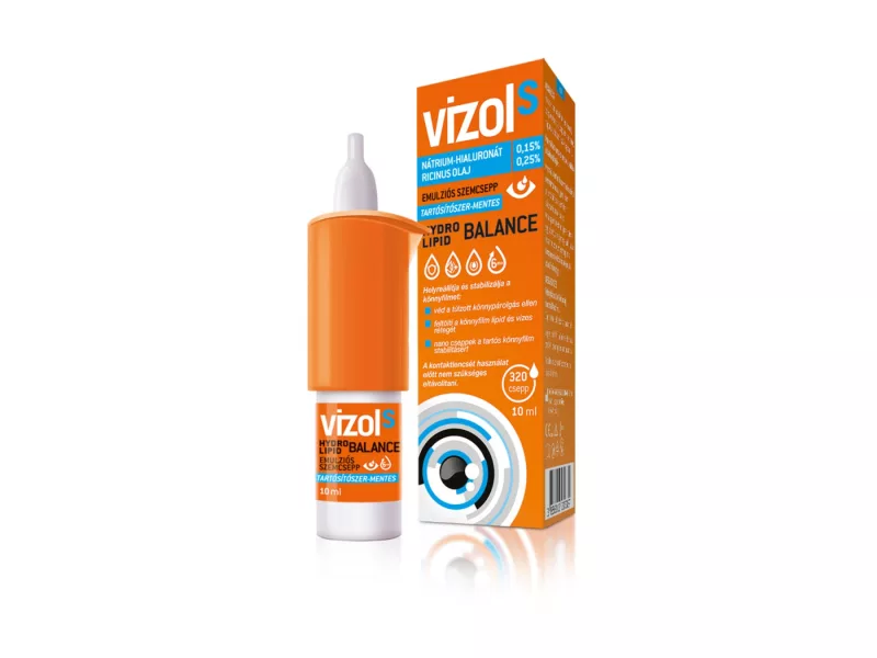 Vizol S Hydro Lipid Balance 0,15 % HA, 0,25 % ricinolja (10 ml)